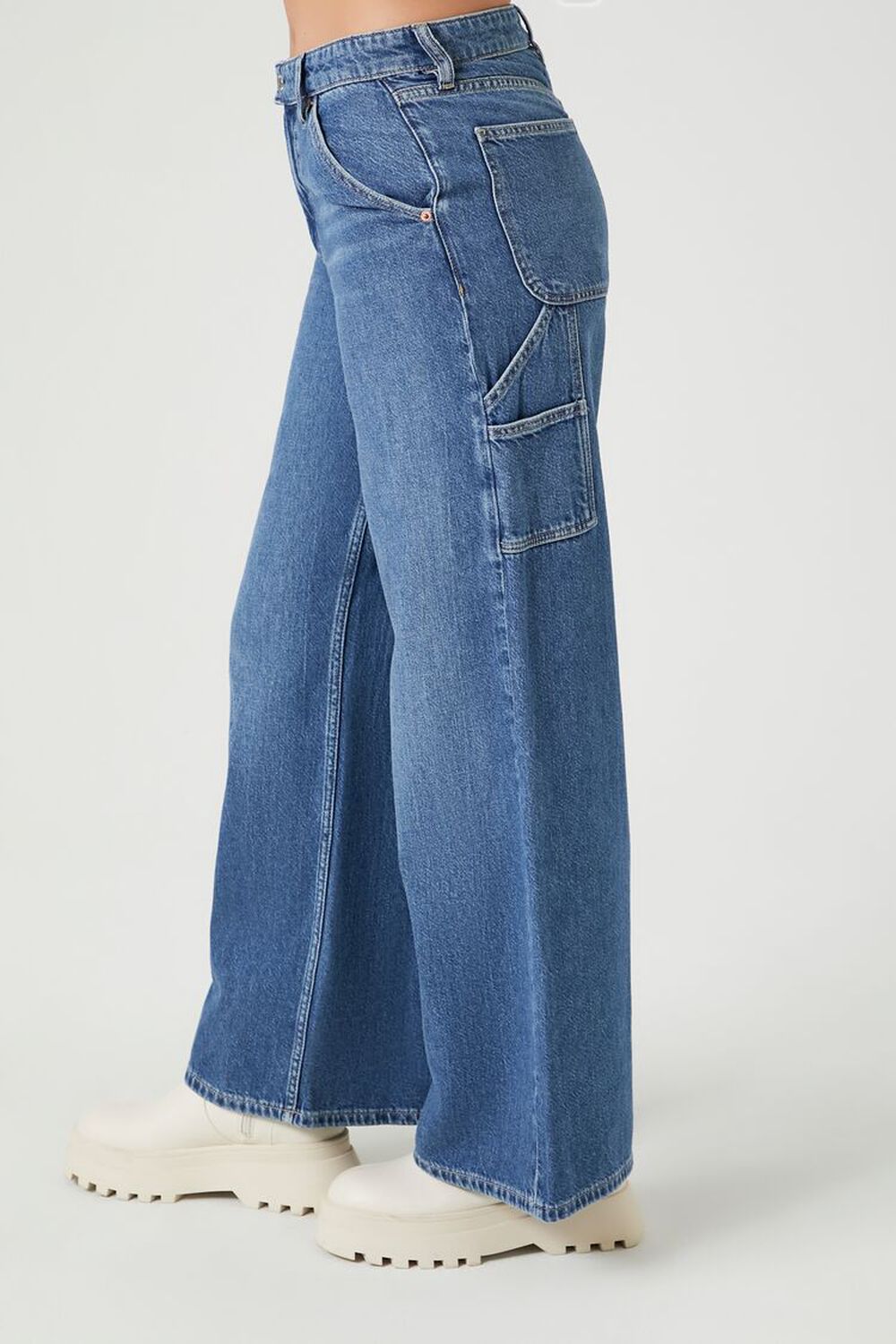 Straight-Leg Utility Jeans